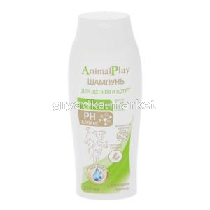 Шампунь д-щенков и котят 250мл гипоаллергенный ANIMAL PLAY (Энимал Плей) с протеин. пшен. и вит 1-12