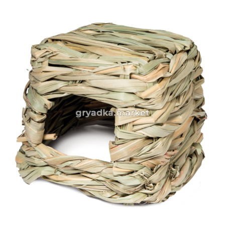 Домик для мелких животных из луговых трав 