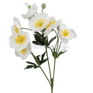 Искусственные цветы Мак в ассорт. Н65см