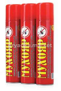 Дихлофос Мухояр аэрозоль 300мл (405см3)1-24-6 ВХ