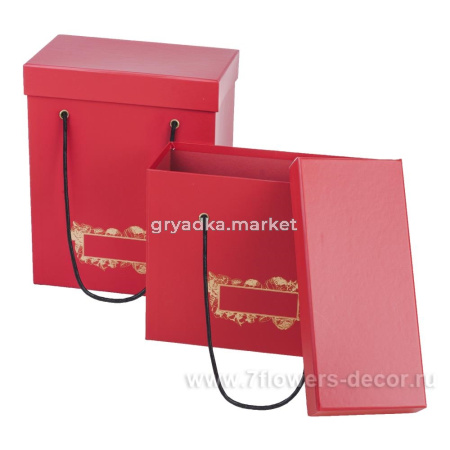 Набор подарочных коробок, 26x21xH12 см, 24x19xH10 см, (2 шт)