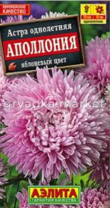 Астра Аполлония яблоневый цвет (Аэлита)