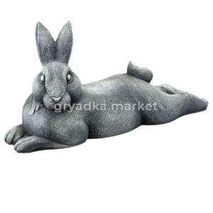 Фигура садовая Заяц Батончик 51х24см (ПОЛИСТОУН) - Э