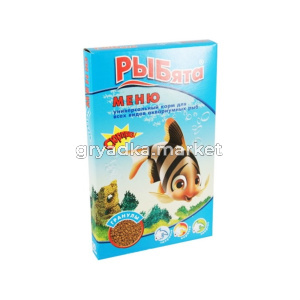 Корм д-рыб Рыбята Меню Гранулы кор 30г-550 Зоомир