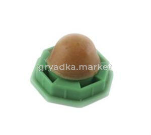 Игрушка пластик Леденец 3,5х3,5см с мятой (лизунец) арт.10922-8775-ЧД