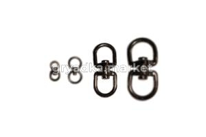 Вертлюг с двумя кольцами 16х16мм 1-1