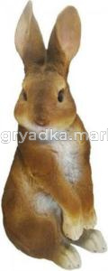 Заяц полевой №2 (коричневый) L17,5 W14,5 H37,5 см