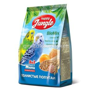 Корм д-попугаев волнистых Happy Jungle (Хеппи Джангл) 900г-10