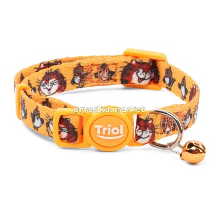 Triol СОЮЗМУЛЬТФИЛЬМ Ошейник нейлоновый с колокольчиком 
