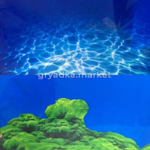 Фон односторонний 60см. Ландшафт из мха (темно-синий)