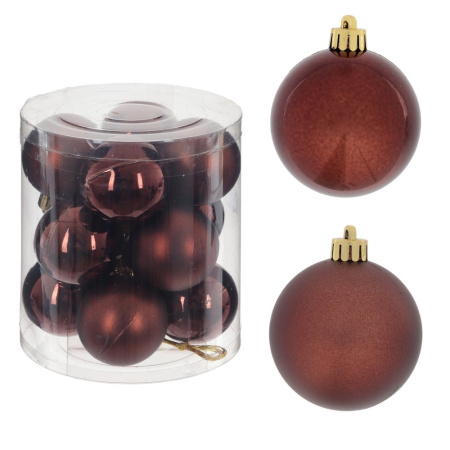 Шары набор (уп.12шт) D4 см, L9,5 W9,5 H10,5 см