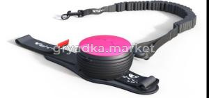 Поводок-рулетка Lishinu 2, Ориджинал, Фуксия, Размер XS для собак 2-6 кг