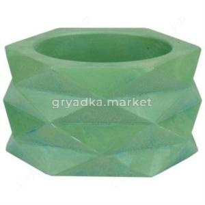Горшок Ромбы 0,15л зеленый