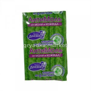 Пластина от моли Антимоль Домовой Прошка Хвоя(крючок)-150 ДК