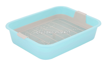 Туалет с сеткой 33,2х25,6х7,2см Мур Мяу 1-22