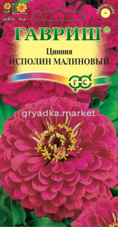 Цинния Исполин малиновый 0,3г Гавриш