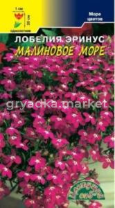 Лобелия Малиновое море Цвет.сад