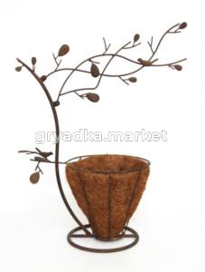 Коковита-кашпо Ветка  51х26х60см