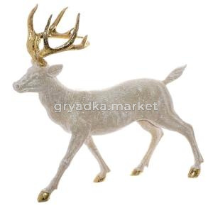 Фигурка декоративная Олень, L21 W8 H23 см, 2в.