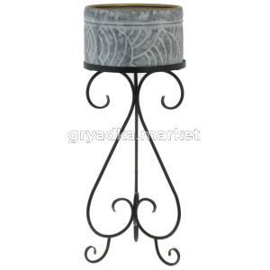 Кашпо, L26 W26 H64 см