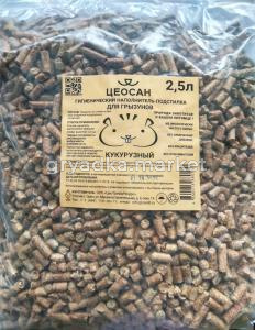 Наполнитель-подстилка ЦЕОСАН д-грызунов 2,5л-6