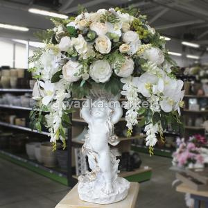композиция из иск.цветов СА034