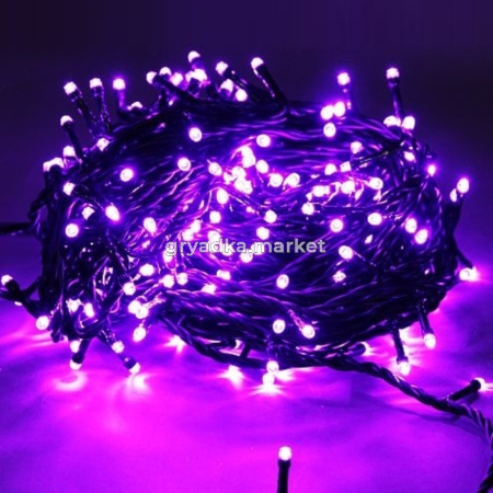 Гирлянда 100L цвет 4 BP-02-4 фиолет.