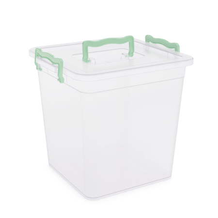 Контейнер  12л унив.квадратный на защелках -8