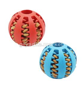 Игрушка резин Мяч для вкусняшек/Китай