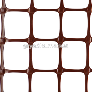 Сетка/решетка Садовая, 20*20мм, 1*20 м, коричневая