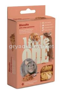 Лакомства д-грызунов Воздушные зерна 70г банка Little One (Литтл Ван) 1-6