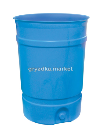 Бочка-бак 200л с крышкой-3