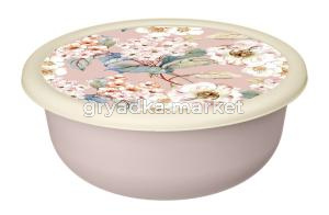 Салатник 2,1л Modena с крышкой с декором -24