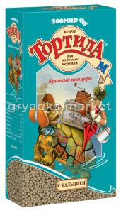 Корм Тортила М Крепкий панцырь д-вод.черепах с Ca 90г-24- 911 Зоомир