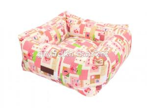 Лежак д-животных Мишель р40х40см-LM116-1-2-3-4-Lion