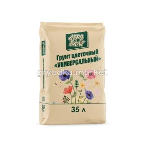 Грунт д-цветов 35л Цветочный 6-192 Агробалт