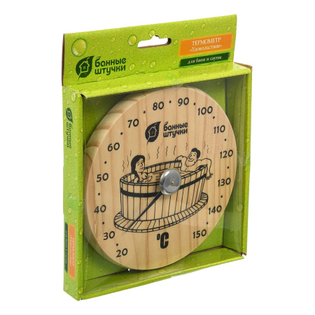 Термометр д-бани и сауны Удовольствие 16х16х1,5см 18005