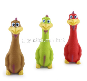 Игрушка-пищалка NUNBELL д-собак Петух 17х6см латекс, микс арт.10922-8798 Код270965