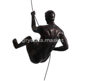 Фигурки метал Титан спускающийся со скалы 11*13*15 см Китай