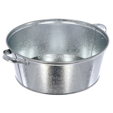 Таз  9л оцинкованный круглый-10 ОМЗ