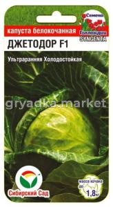 Капуста б-к Джетодор F1 10шт Ранн (Сиб сад)