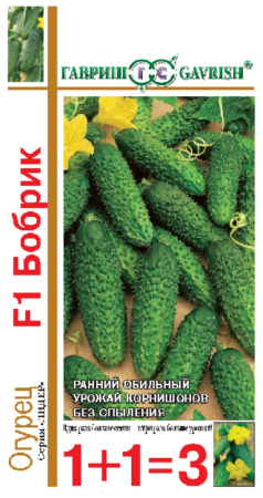 Огурец Бобрик F1 1+1-20шт.Парт.корн. Гавриш Огурец Бобрик F1 1+1-20шт.Парт.корн. Гавриш