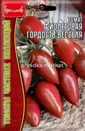 Томат Фиолетовая Гордость Весселя 10шт Индет Ср (Сиб.сад) Редкие семена