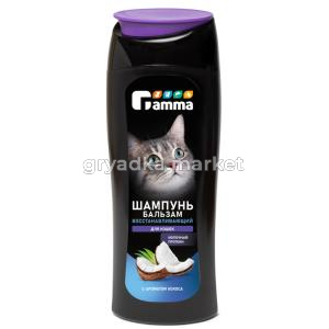 Шампунь-бальзам восстанавливающий для кошек, 400мл