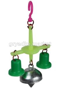 Игрушка д/птиц с колокольчиком 002 Бриллиант 5/300