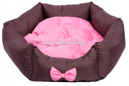 Лежанка д-животных Комфорт р.М LM4090-003-63x59x16см-Lion