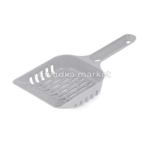 Совок д-туалета 24х9,8х2,8см серый 1-20