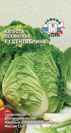 Капуста пекинская Сентябрина F1 скоросп-(Седек)