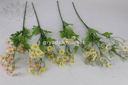 Искусственные цветы Ромашка в ассотр. Н50см