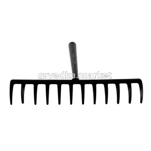 11401 Грабли арива увеличенная тулейка 12 зубов без черенка 2